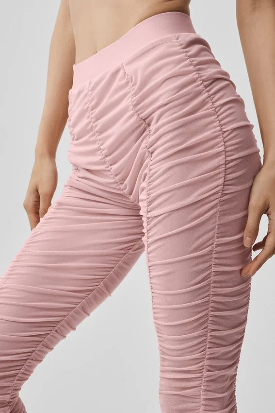 Airlift Mesh Cherish-legging met hoge taille - Vintage Pink