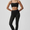 Airlift Mesh Cherish-legging met hoge taille - Zwart
