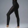 Airlift Mesh-collectie High-Waist Legging – Zwart