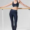 Airlift Mesh Darling-legging met hoge taille en beugels – Navy