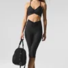 Airlift Mesh Divine Capri High-Waist - Zwart