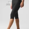 Airlift Mesh Divine Capri High-Waist - Zwart