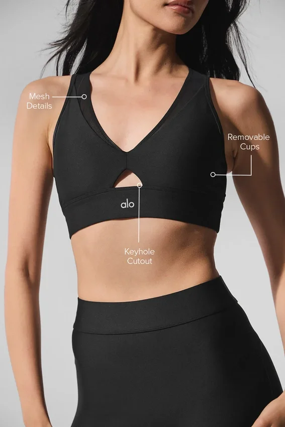 Airlift Mesh Just Right-bh – Zwart