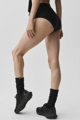 Airlift Record-Breaker Boyshort – Zwart