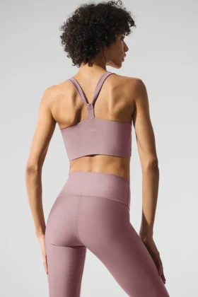 Airlift Sleek Bra Tank – Smoky Quartz