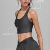 Airlift Super Sleek Bra Tank - Antraciet