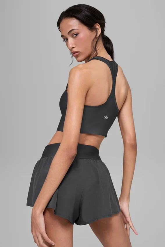 Airlift Super Sleek Bra Tank - Antraciet