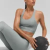 Airlift Super Sleek Bra Tank - Lunar Grey