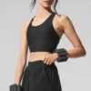 Airlift Super Sleek Bra Tank - Zwart