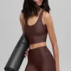 Airlift Super Sleek Bra Top - Brownstone