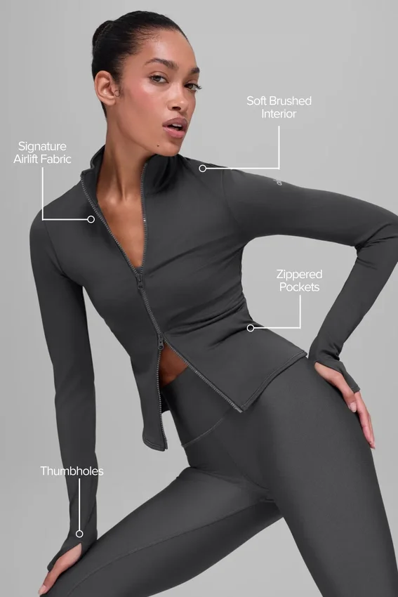 Airlift Winter Warm Radiant jas met volledige ritssluiting - Anthracite