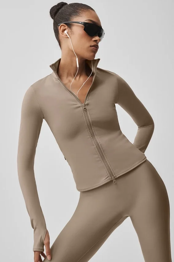 Airlift Winter Warm Radiant jas met volledige ritssluiting - Gravel