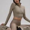 Airlift Winter Warm Ski Time met lange mouwen - Light Cocoa