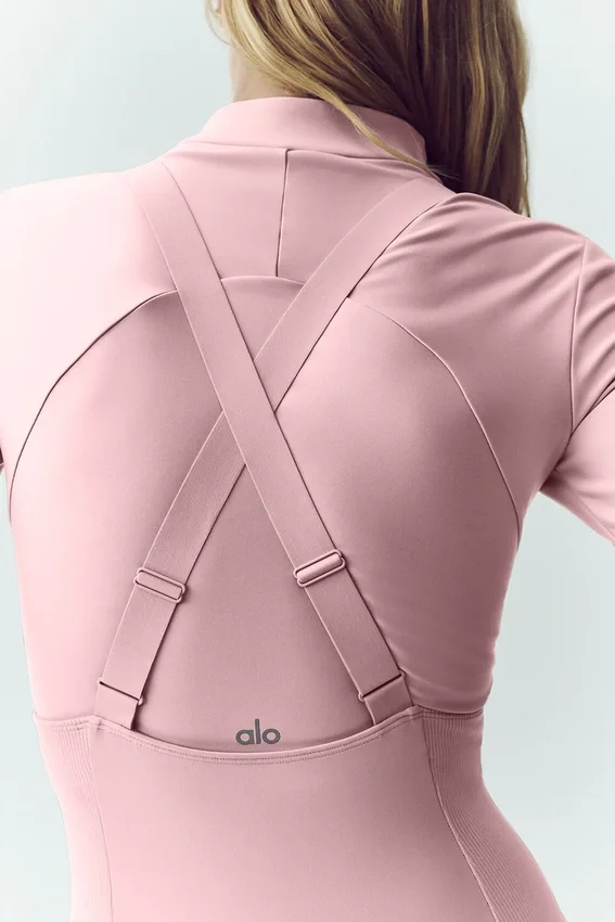 Airlift Winter Warm Ski Time met lange mouwen - Pink Champagne