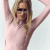 Airlift Winter Warm Ski Time met lange mouwen - Pink Champagne