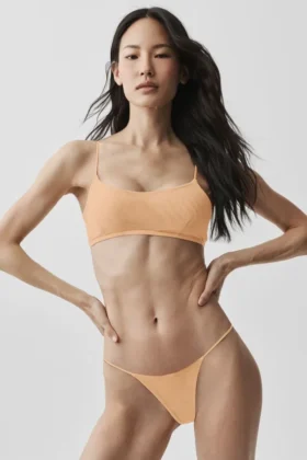 Airmesh Venus-bralette - Champagne