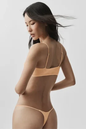 Airmesh Venus-bralette – Champagne