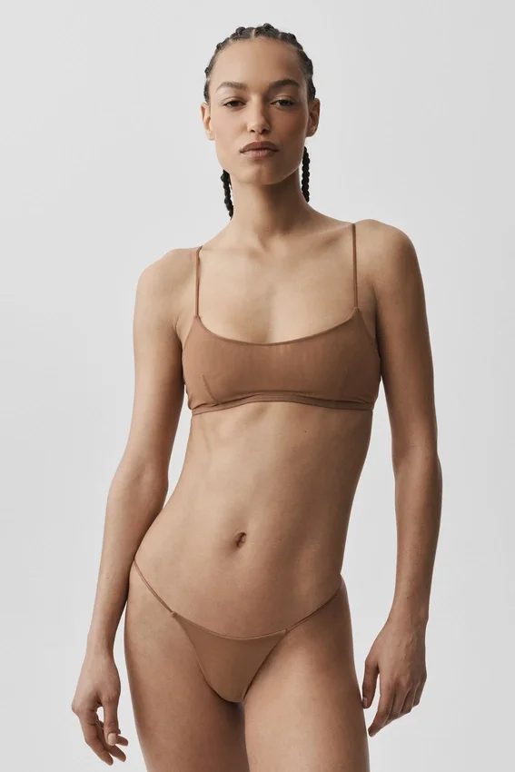 Airmesh Venus-bralette - Sun Kissed Brown