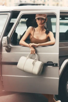 Alo Daily Voyage - Beige leer