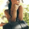 Alo Daily Voyage - Zwart leer
