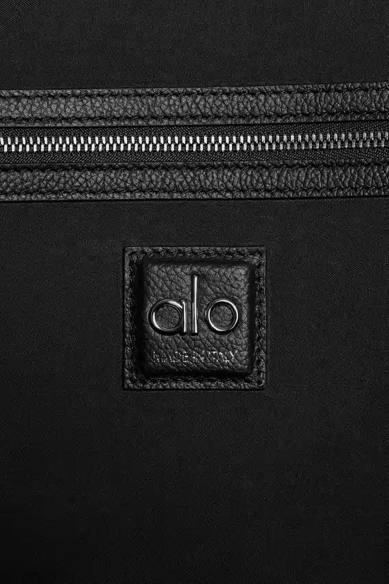 Alo Daily Voyage - Zwart leer