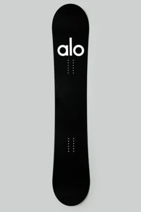 Alo Glacier Snowboard – Zwart/Wit