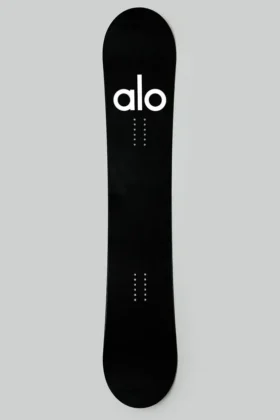 Alo Glacier-snowboard - Zwart/Zwart