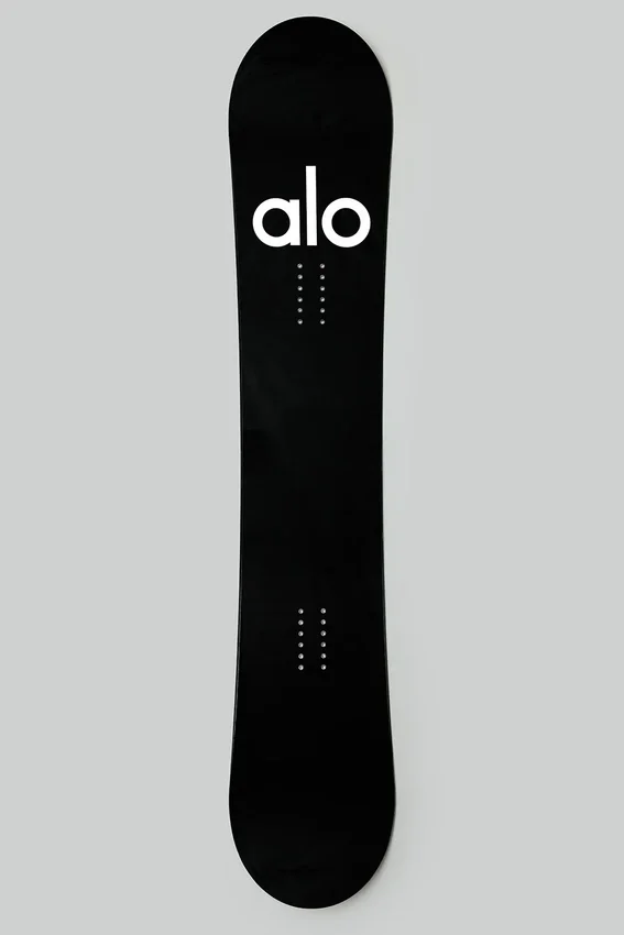 Alo Glacier-snowboard - Zwart/Zwart