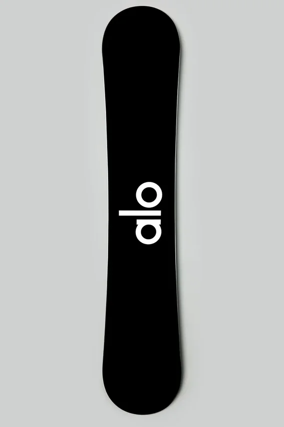 Alo Glacier-snowboard - Zwart/Zwart