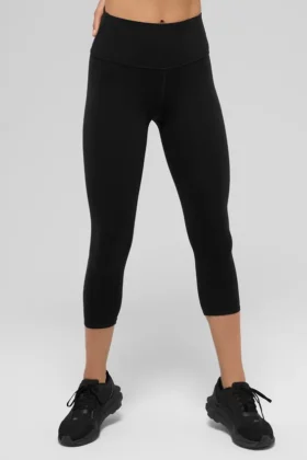 Alo High-Waist Airbrush Capri | Dameslegging