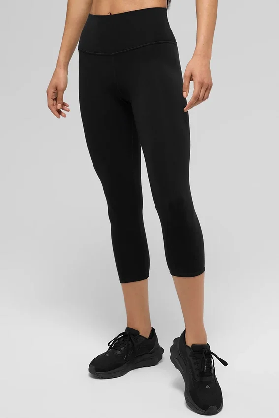 Alo High-Waist Airbrush Capri | Dameslegging