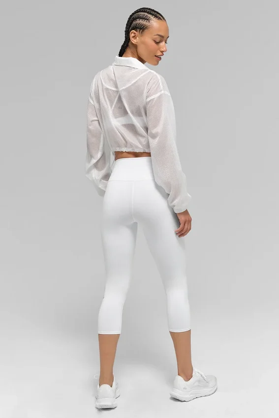 Alo High-Waist Airbrush Capri | Dameslegging