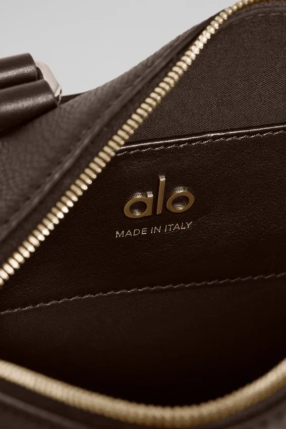 Alo Mini Voyage - Espresso-leer