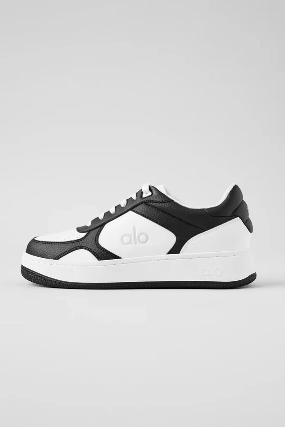 Alo Recovery Mode-sneaker - Zwart/Wit