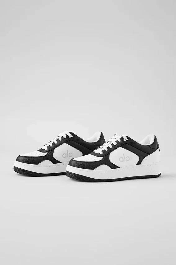 Alo Recovery Mode-sneaker - Zwart/Wit
