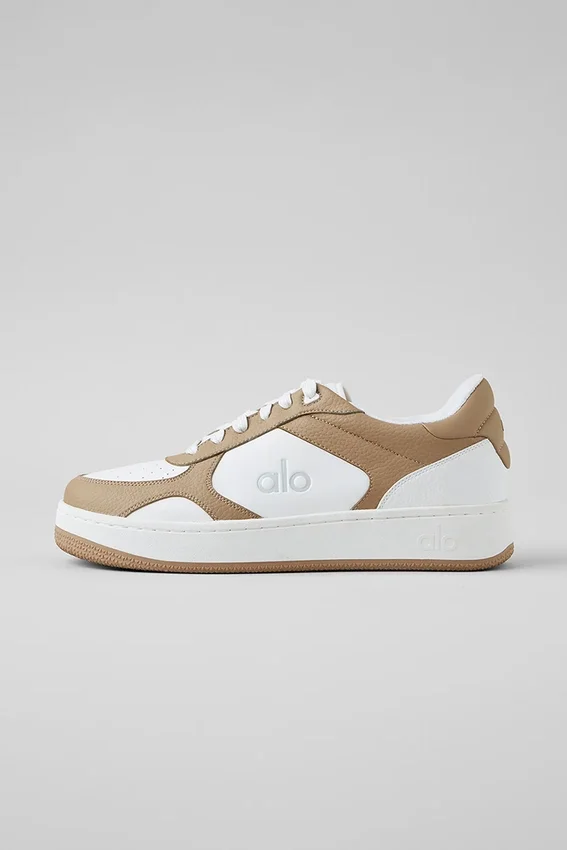 Alo Recovery Mode Sneakers - Gravel/Wit