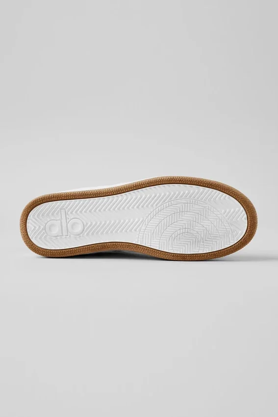 Alo Recovery Mode Sneakers - Gravel/Wit