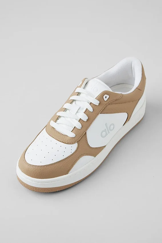 Alo Recovery Mode Sneakers - Gravel/Wit