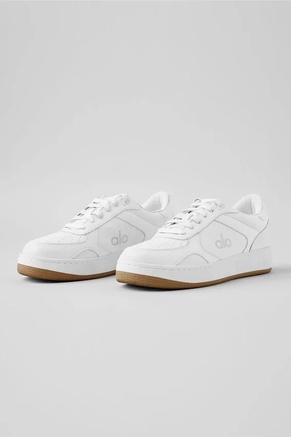 Alo Recovery Mode-Sneakers - Natuurlijk wit/Gum