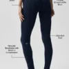 Alo Softsculpt 7/8 Define-Leggings - Navy
