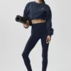 Alo Softsculpt 7/8 Define-Leggings - Navy