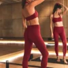 Alo Softsculpt 7/8 Define-Leggings - Summer Romance Red