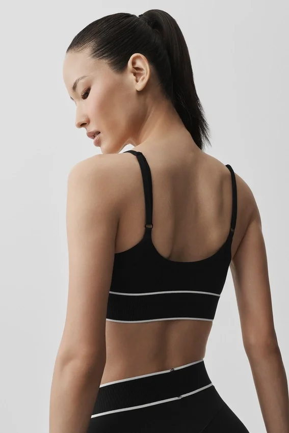 Alo Softsculpt Amp It up-bh - Zwart