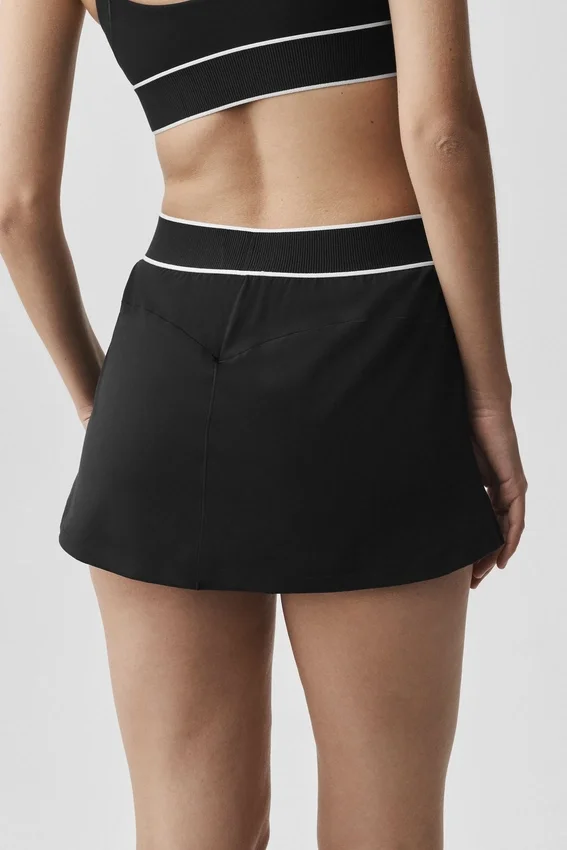 Alo Softsculpt Amp It up tennisrok - Zwart