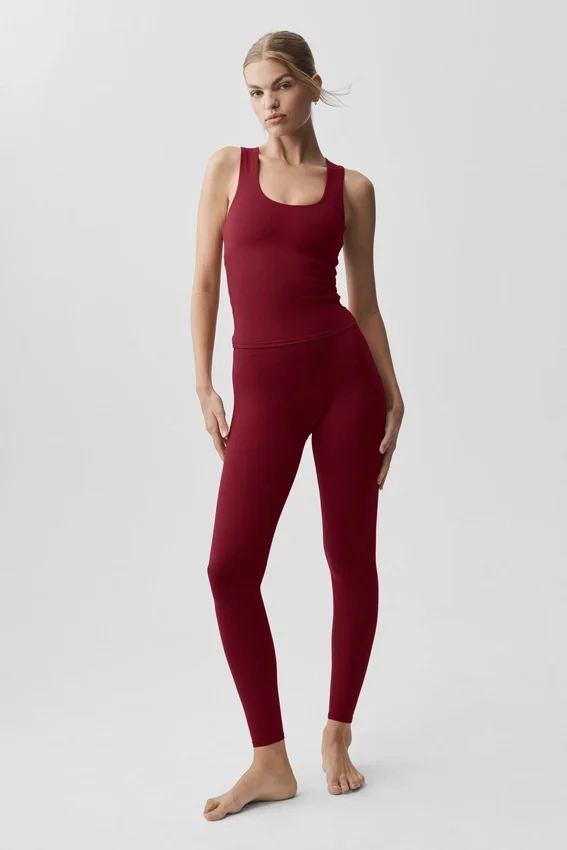 Alo Softsculpt Define-leggings - Summer Romance Red