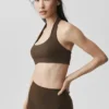 Alo Softsculpt Feel the Heat halterbeha - Espresso
