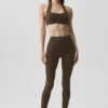 Alo Softsculpt Feel the Heat halterbeha - Espresso