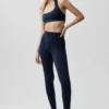Alo Softsculpt Feel the Heat halterbeha - Navy
