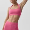Alo Softsculpt Feel the Heat halterbeha - Paradise Pink