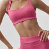 Alo Softsculpt Feel the Heat halterbeha - Paradise Pink